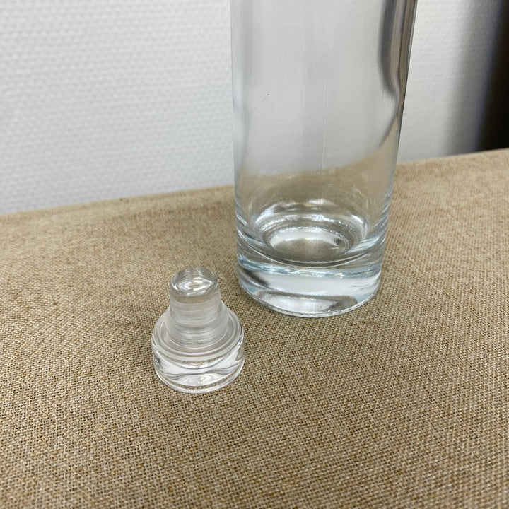 Conzept – Glasflasche mit Glasverschluss 0,39 L Ø5,5x34 cm