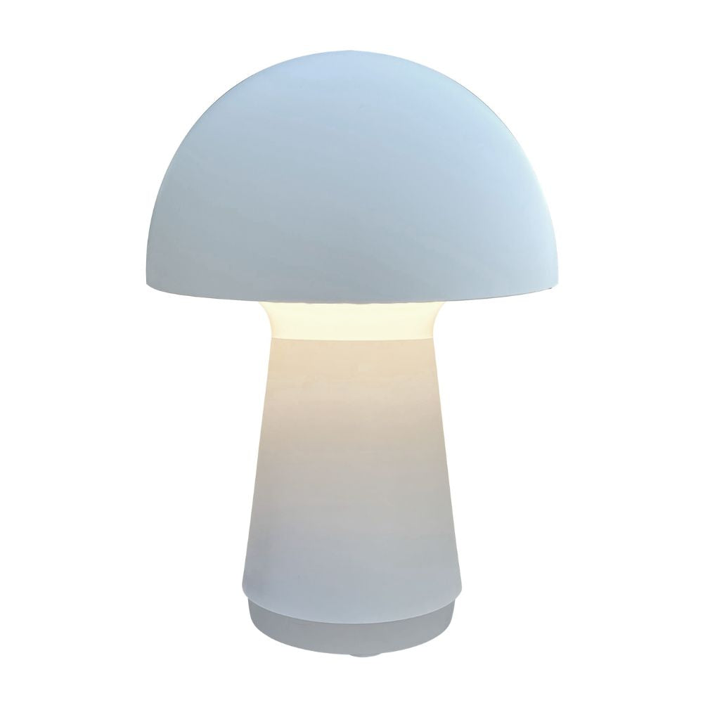 Touch-Tischlampe, wiederaufladbar, 21,5x16 cm, weiß