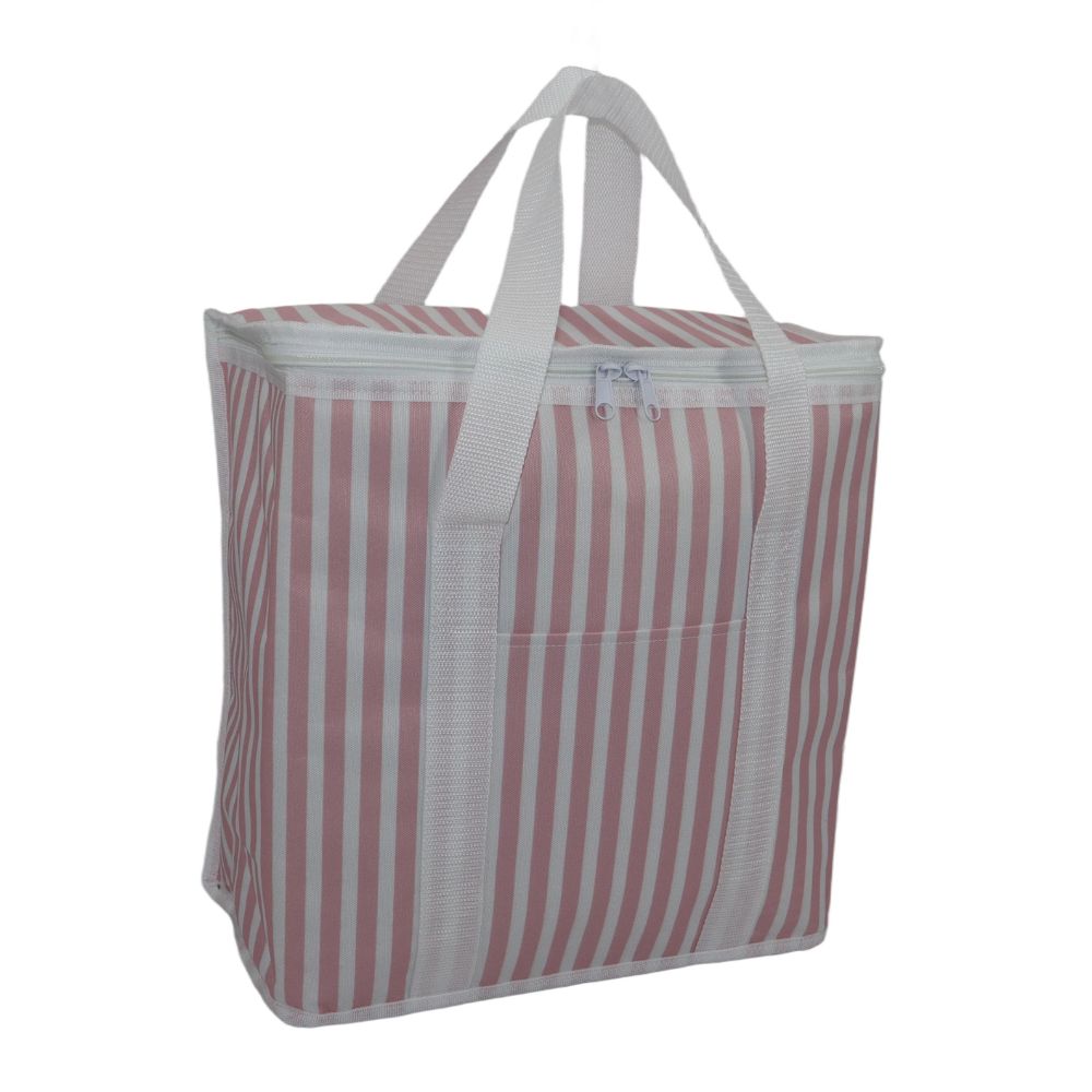 Conzept - Kühltasche 34x17x34 cm (20 L) hellrot gestreift