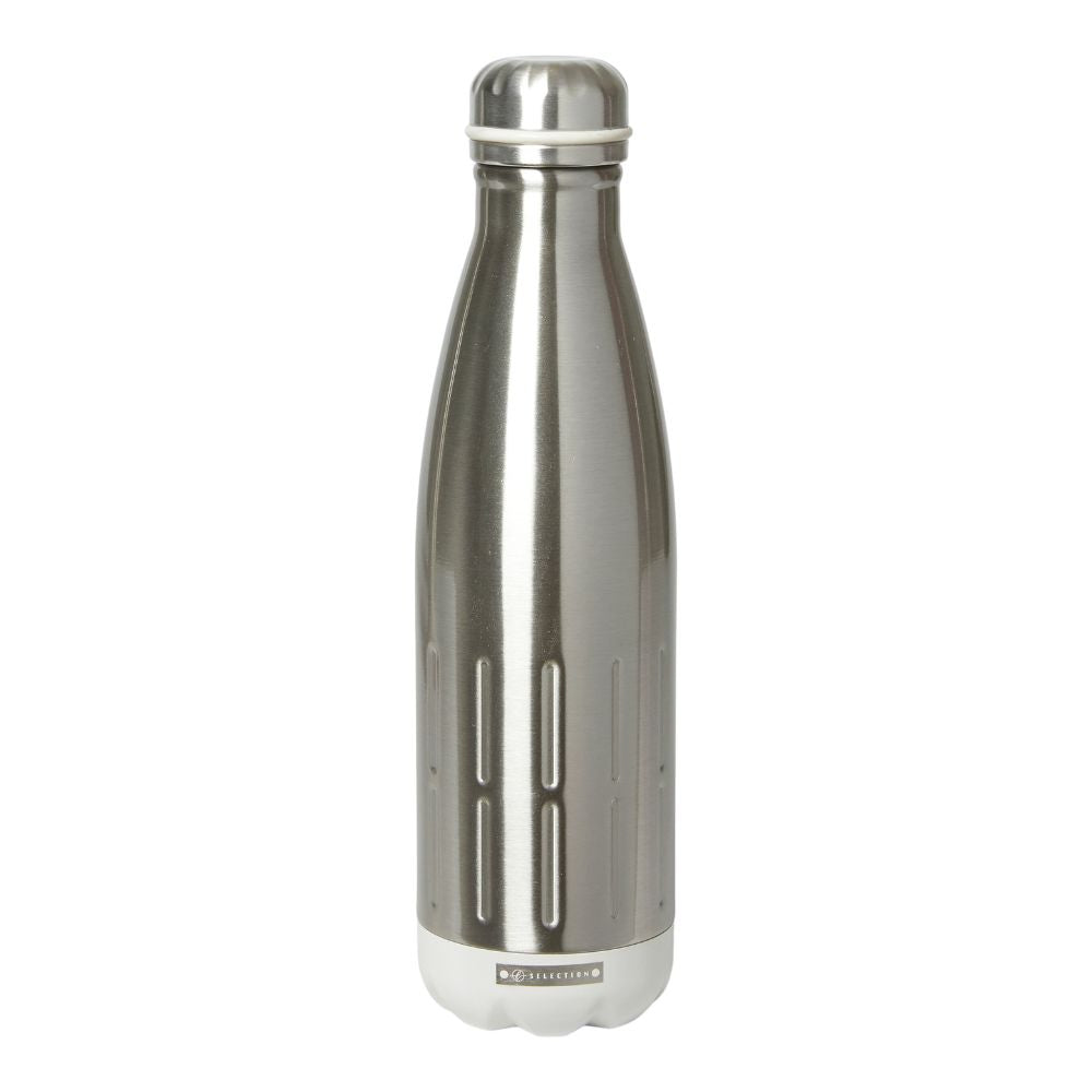 Thermosflasche 500 ml. doppelwandiger Edelstahl/Stein