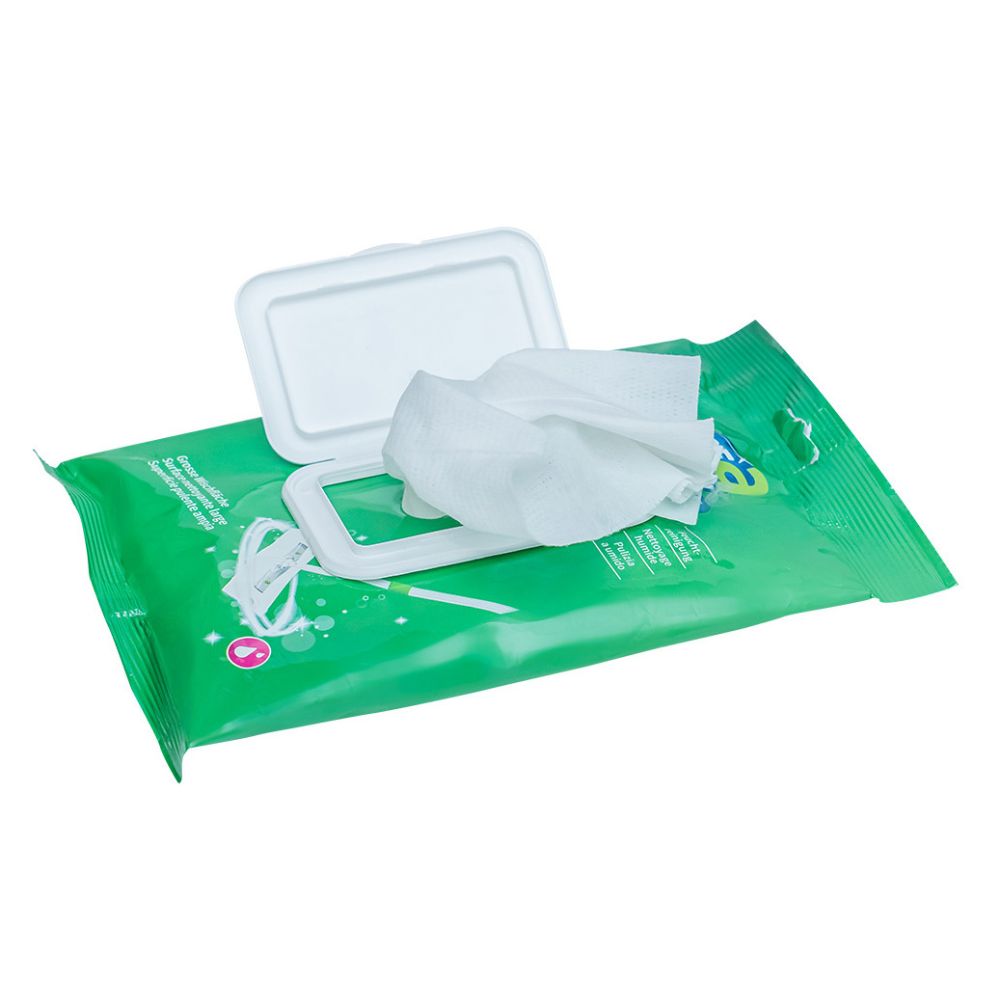 Crea Clean - Feuchttücher 20 Stk. - mit Zitronenduft für den Flachmopp