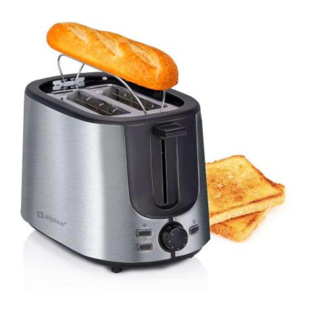 Alpina - Toaster Edelstahl 230 V 1000 W