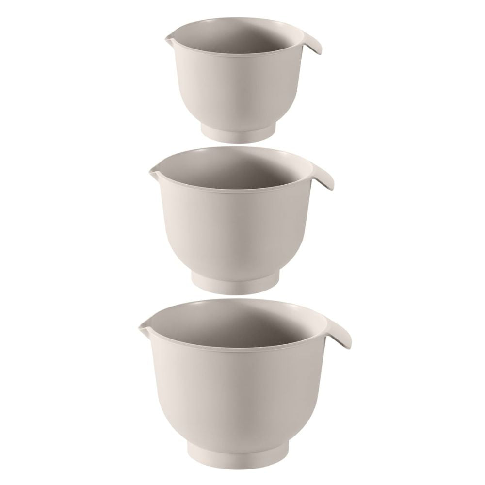 GastroMax – Mixa Line Rührschüsseln, 3-teilig – Grau