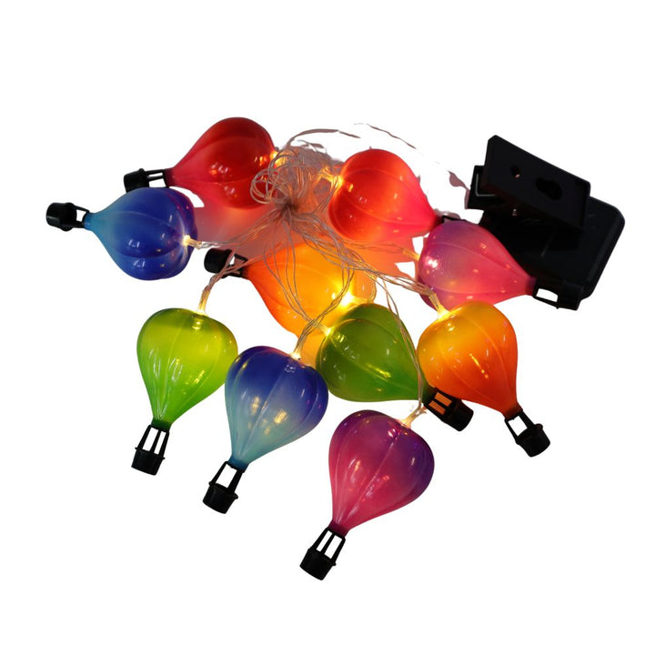Konzept – Solar-Lichterkette mit 10 Heißluftballons