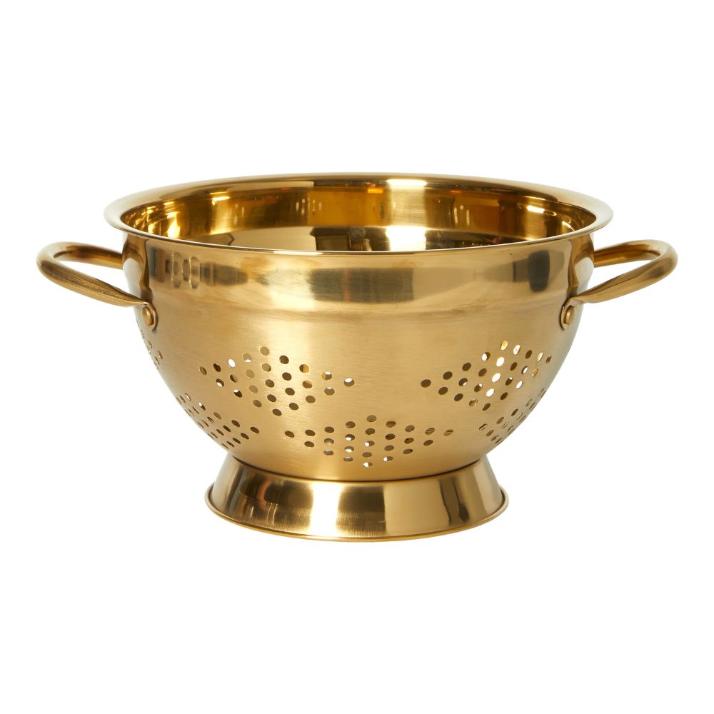 Sieb Ø22 cm - goldfarben