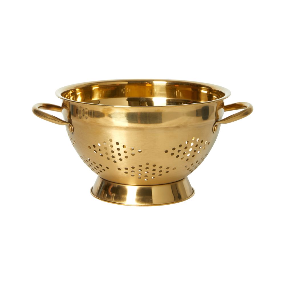 Sieb Ø33 cm - goldfarben