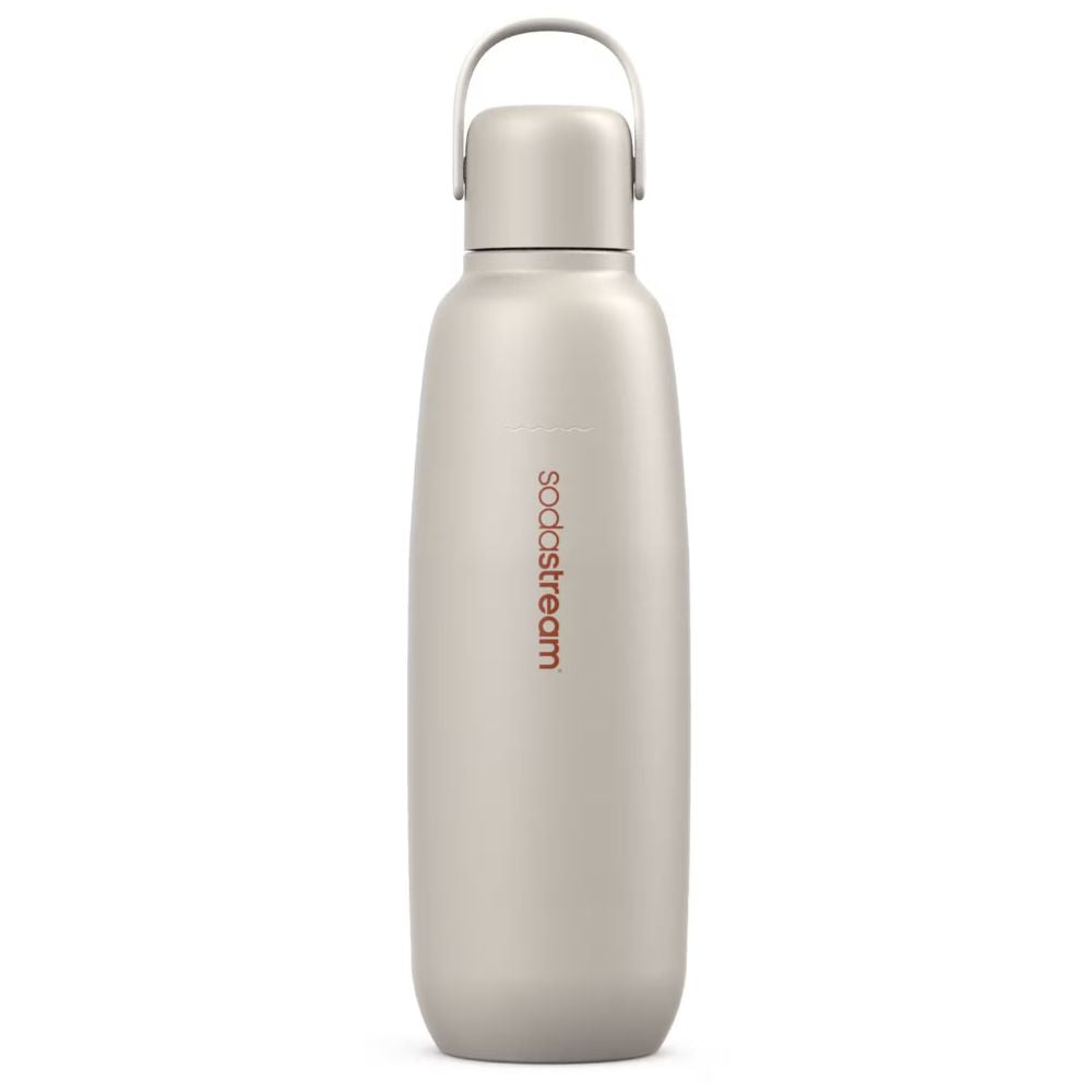 Fizz&Go Metallflasche 0,9 L Sand