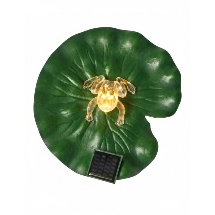 Solar-Lotusblatt mit Samen Ø17 cm