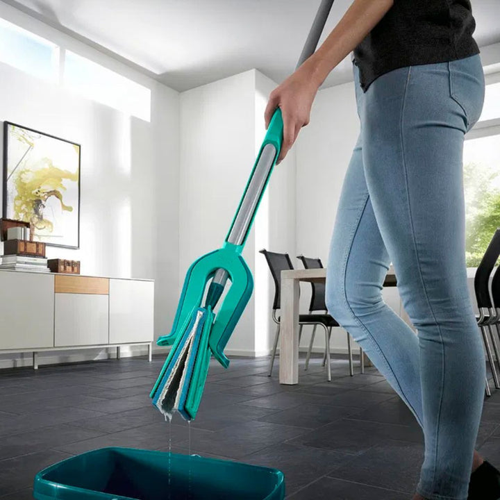 Leifheit - Picobello Bodenreiniger mit Teleskopstiel 33 cm grün