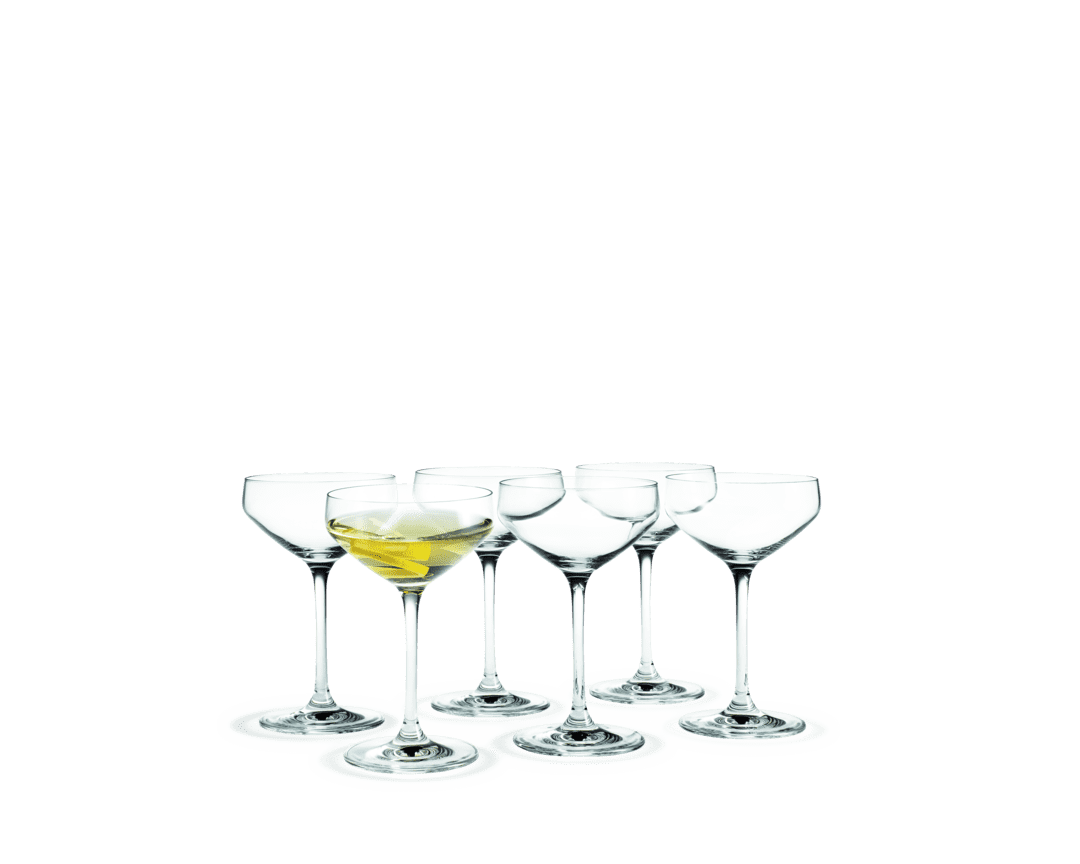 Holmegaard - Perfection Martiniglas 29 cl. 6 Stk.