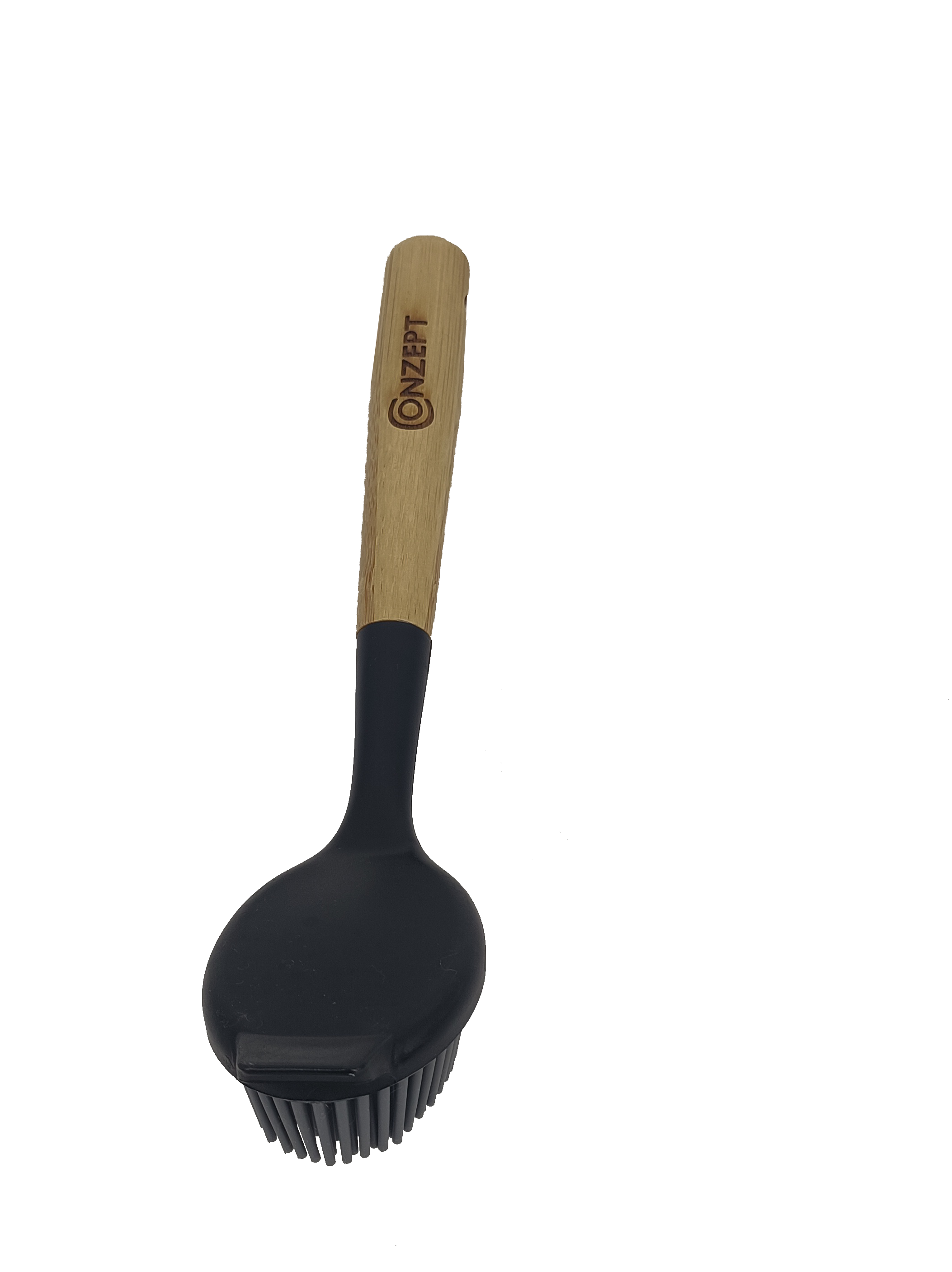Conzept – Spülbürste mit Bambusgriff und Silikonborsten, 27 cm
