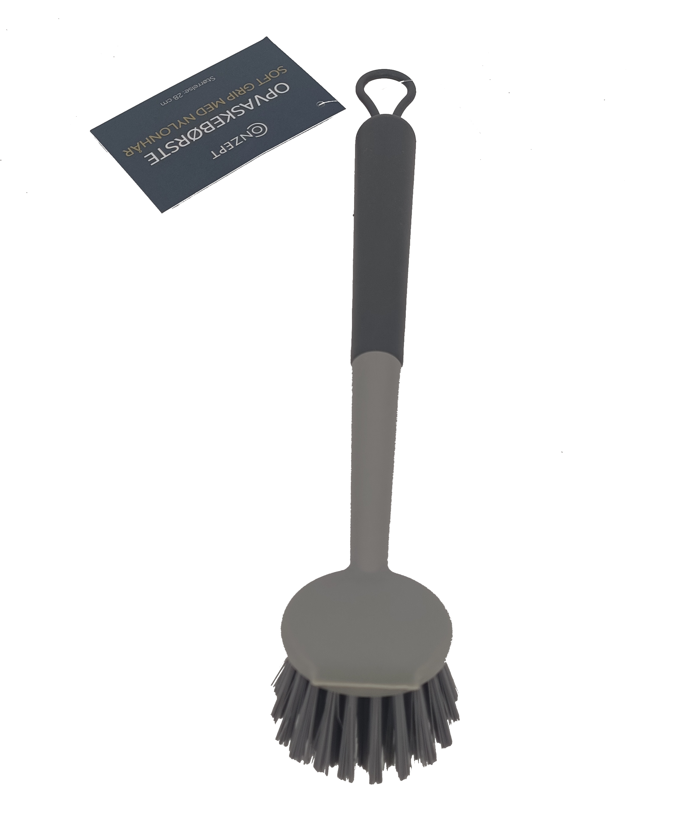 Conzept – Geschirrspülbürste mit weichem Griff und Nylonborsten, 28 cm
