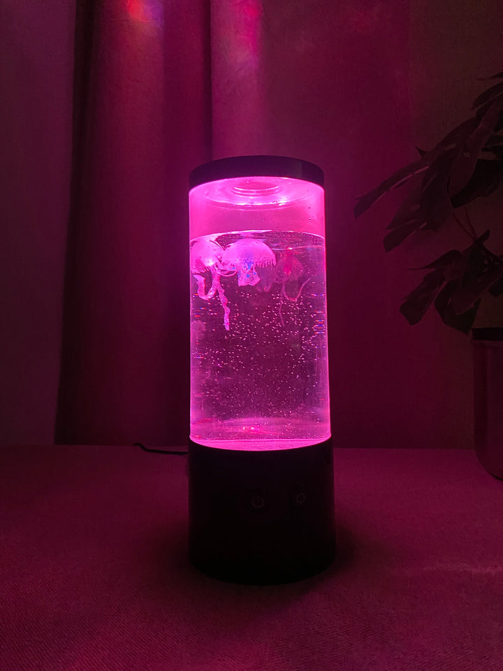 Quallenlampe 9x23 cm, batteriebetrieben, inkl. USB-Kabel