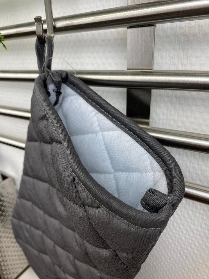 Täglich - Grillhandschuh 18x30 cm grau