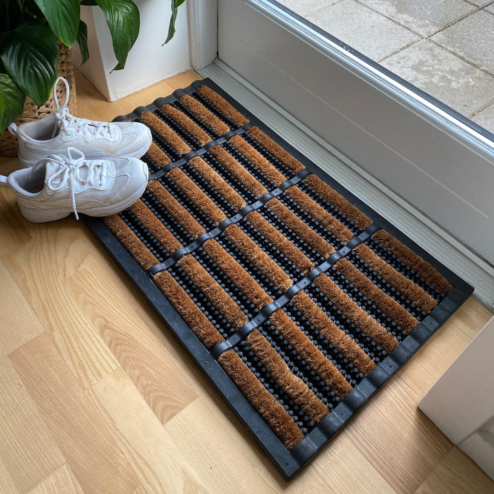Fußmatte mit Bürsten 40 x 60 cm