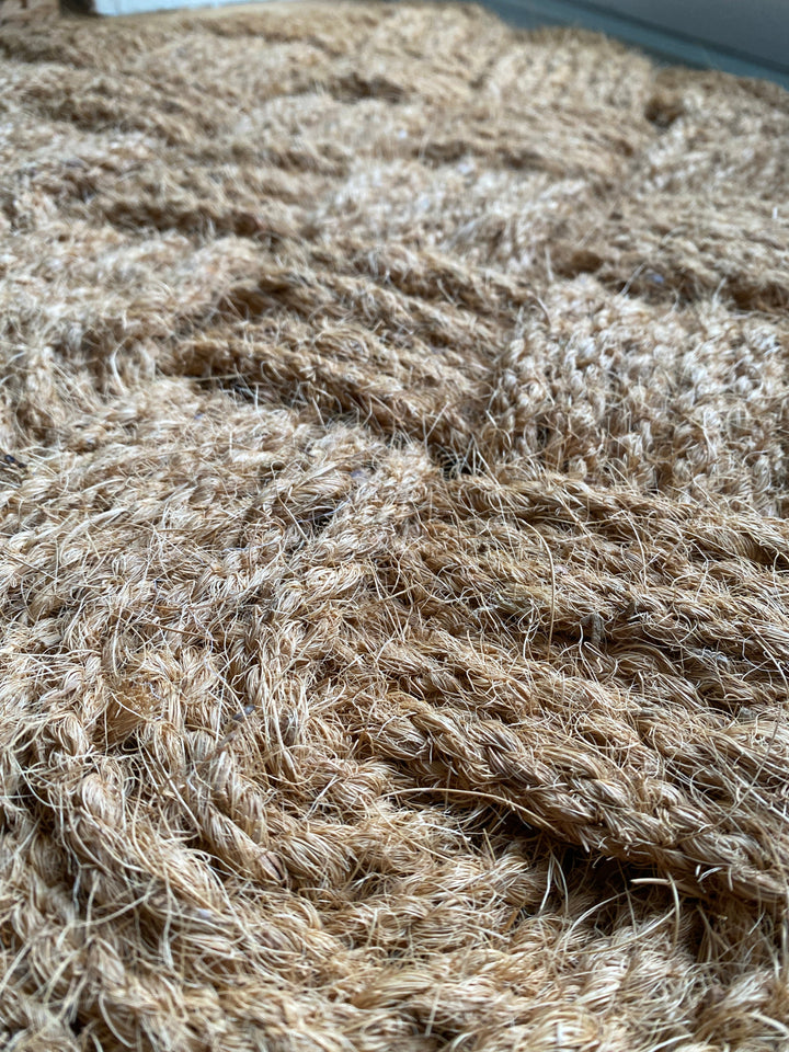 Fußmatte aus Weide, 45 x 75 cm, Jute, natur