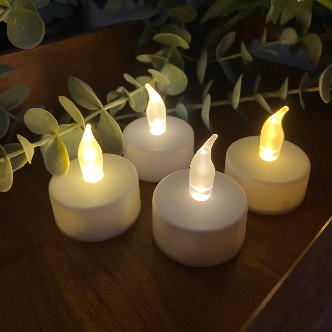Conzept – 4 LED-waxinelichtjes, warmwit