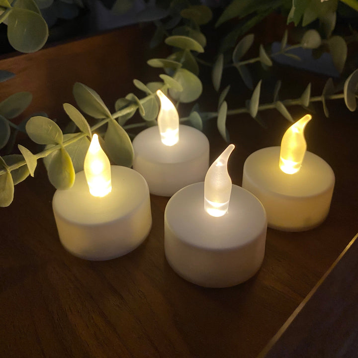 Conzept – 4 LED-waxinelichtjes, warmwit