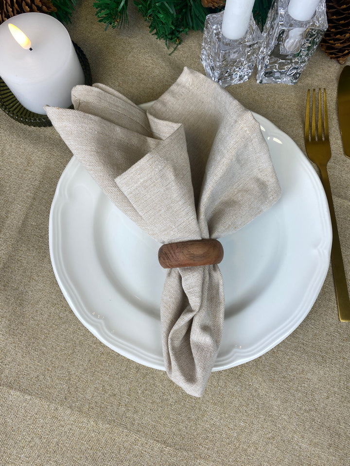 Dacore - Serviettenring aus Akazienholz - Natur