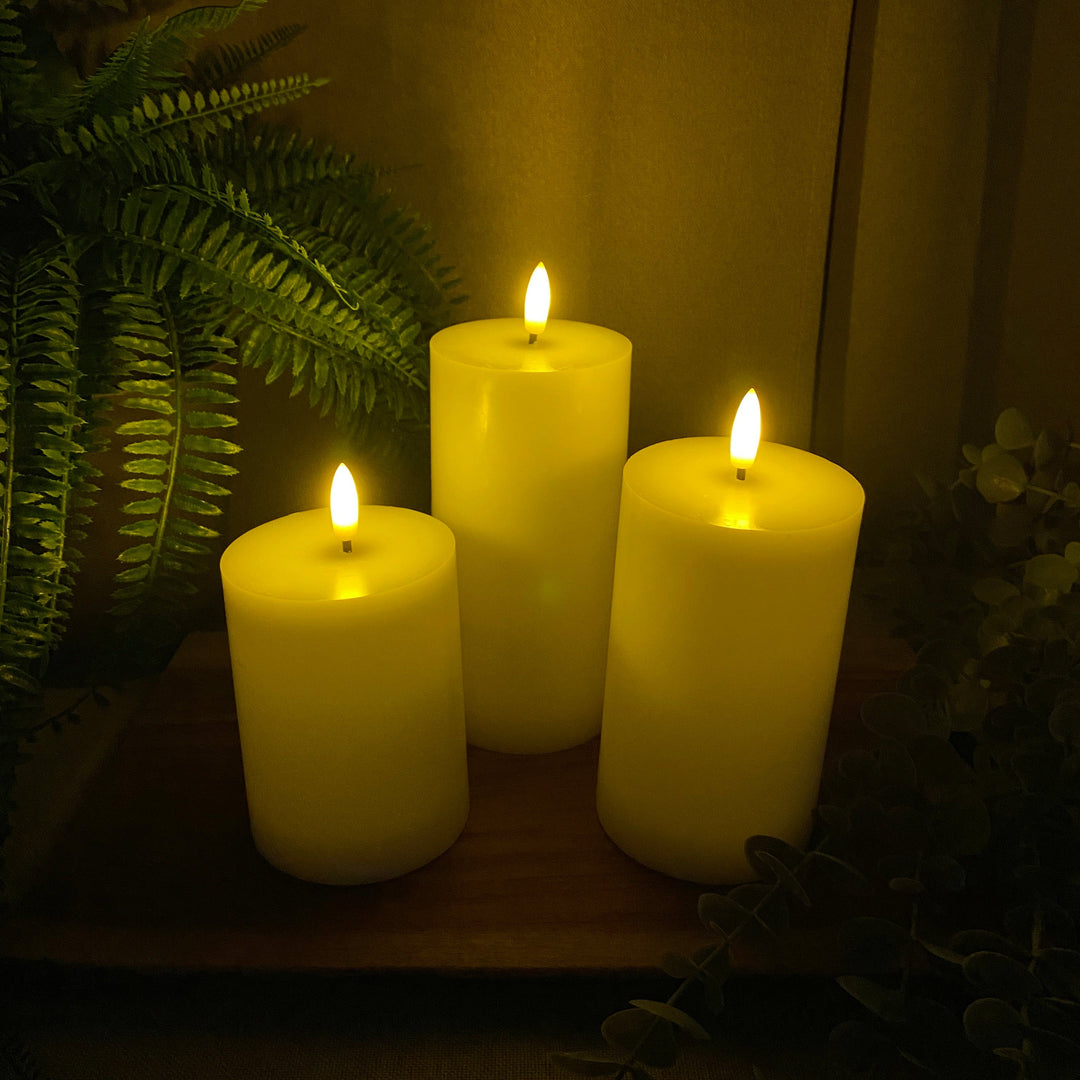 Sirius - Julius wiederaufladbares Blocklicht-Set, 3-teilig.