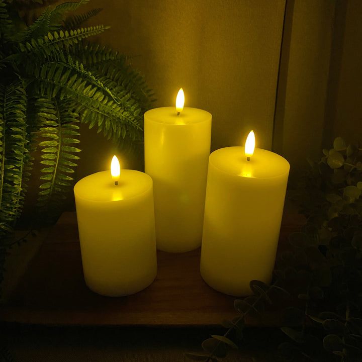 Sirius - Julius wiederaufladbares Blocklicht-Set, 3-teilig.