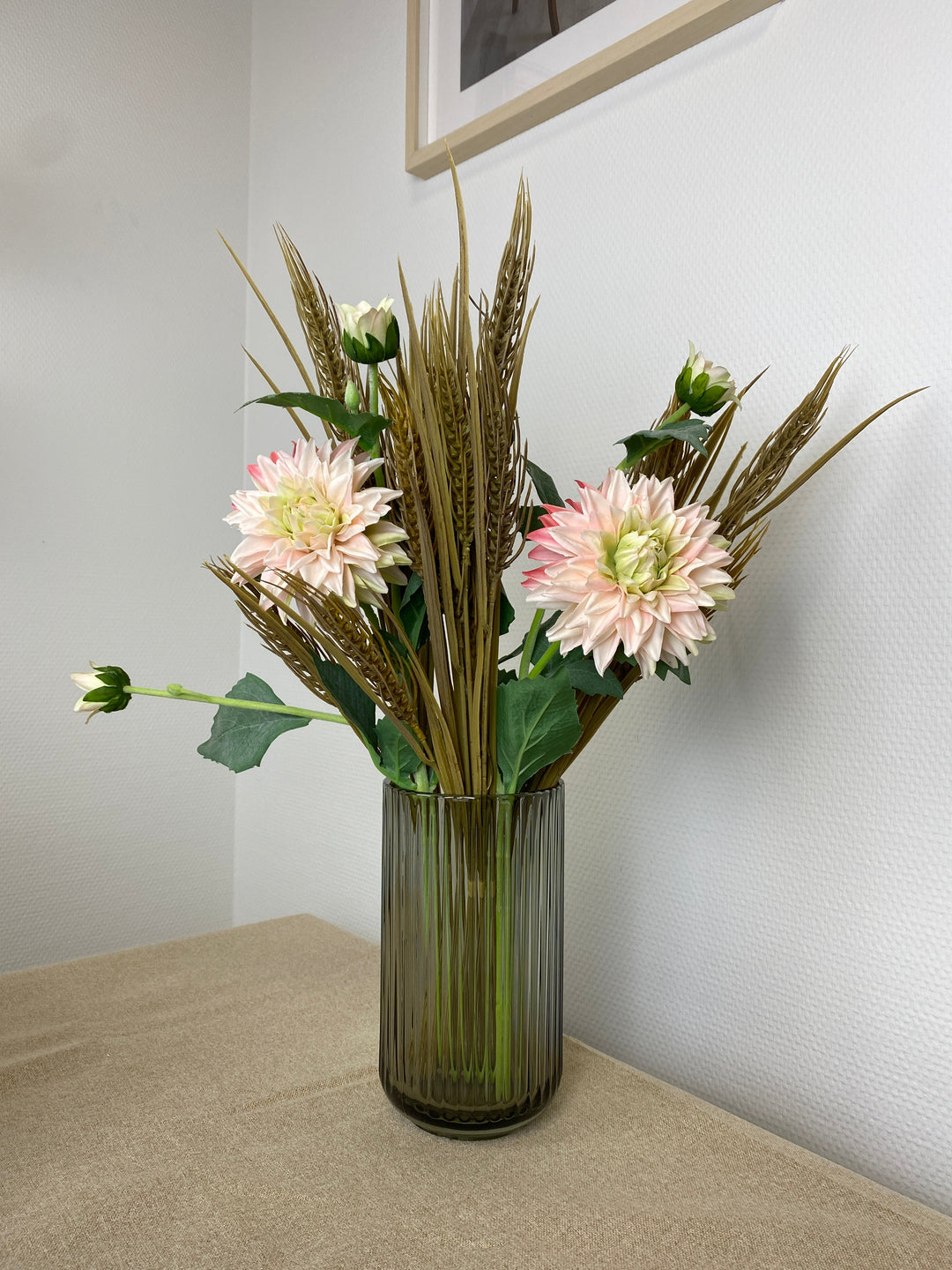Lyngby - Vase 20 cm - Rauchglas