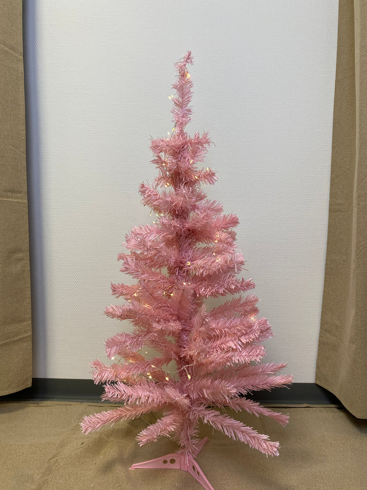 Conzept künstlicher Weihnachtsbaum 90 cm rosa