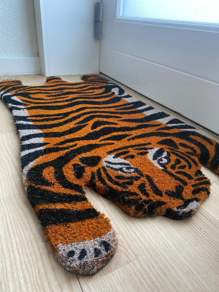 Fußmatte 40x75 cm, Tigermotiv