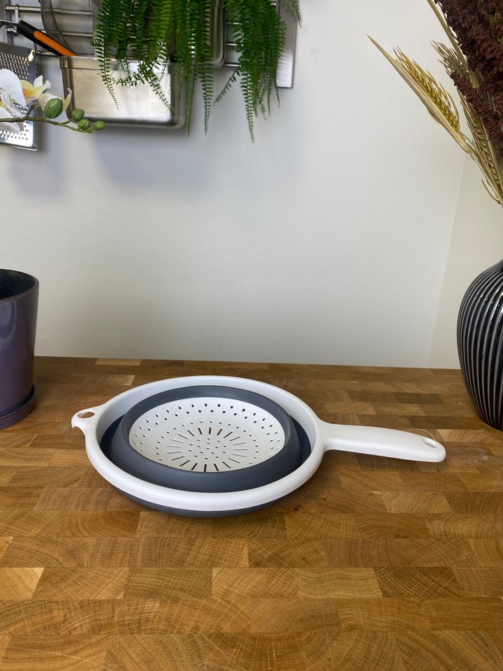 Faltbares Sieb mit Griff, 20 cm