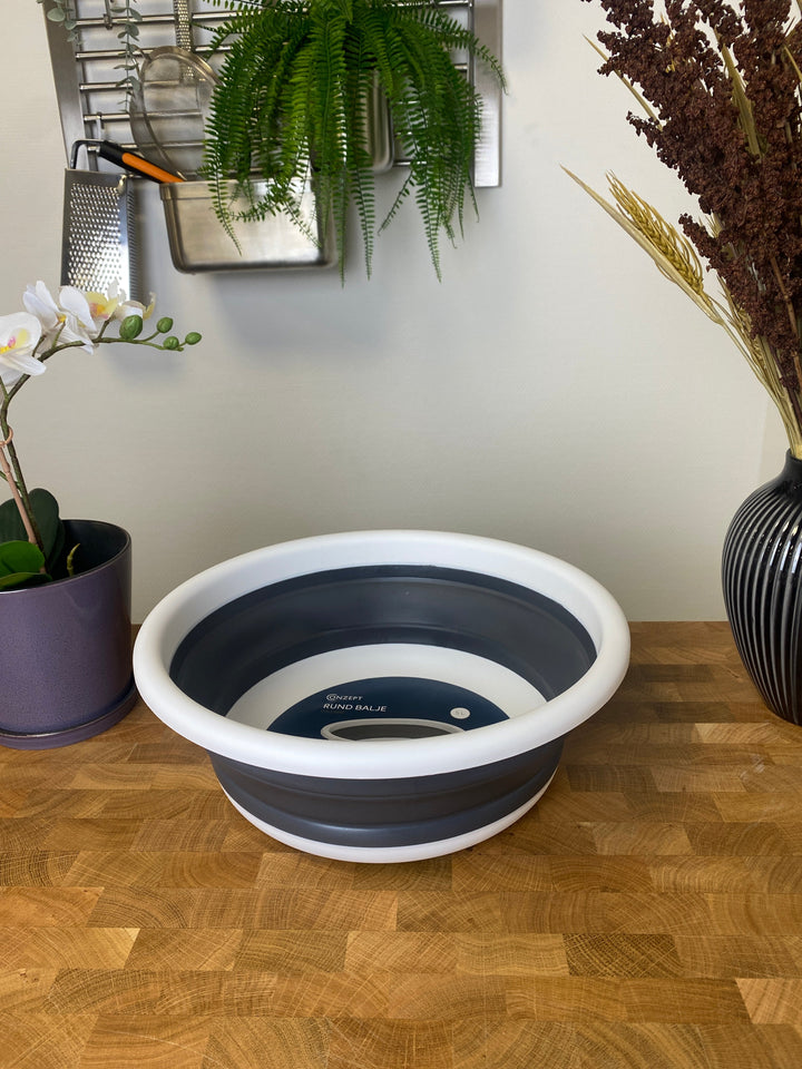 Conzept – faltbare Wanne 5 l rund Ø32,5 x 12 (5) cm