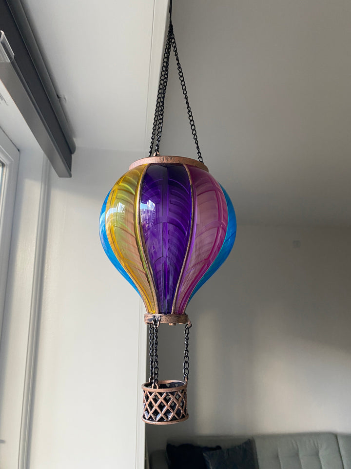 Konzept – Solar-Heißluftballon – mittel – mit Flammeneffekt