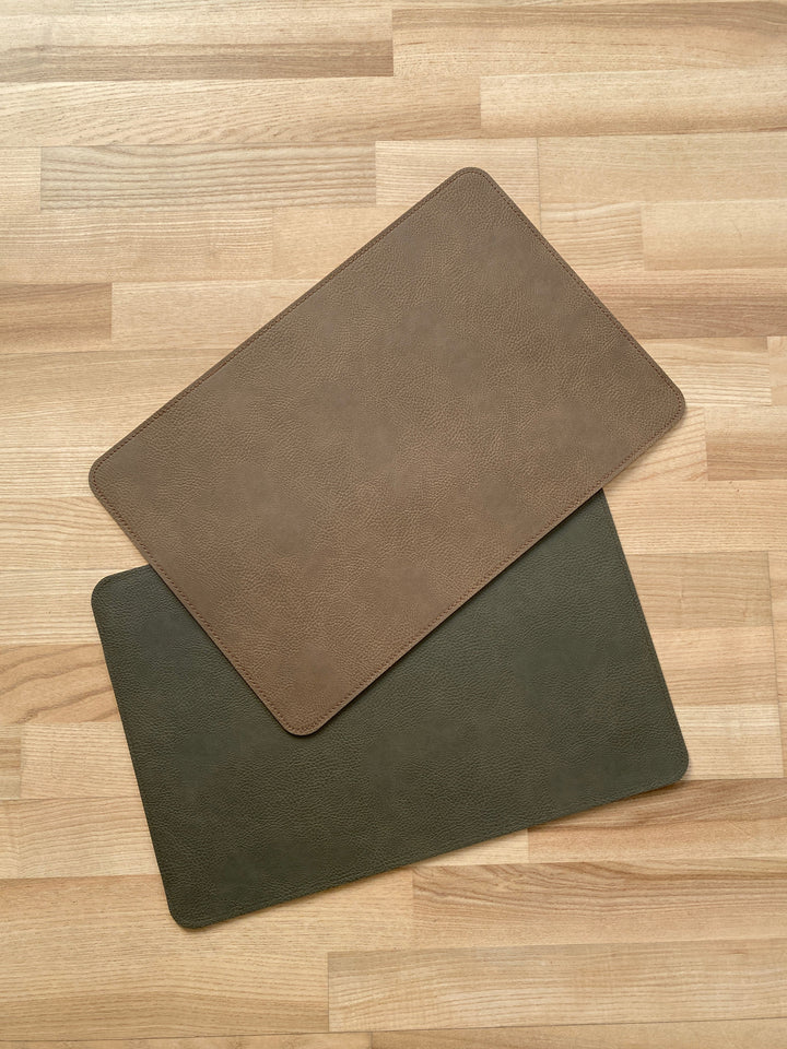 Wendbares Platzset - PU 30x45 cm Armee/Kamel