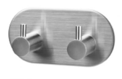 Doppelter Klebehaken aus Edelstahl – 10 x 5 x 3 cm