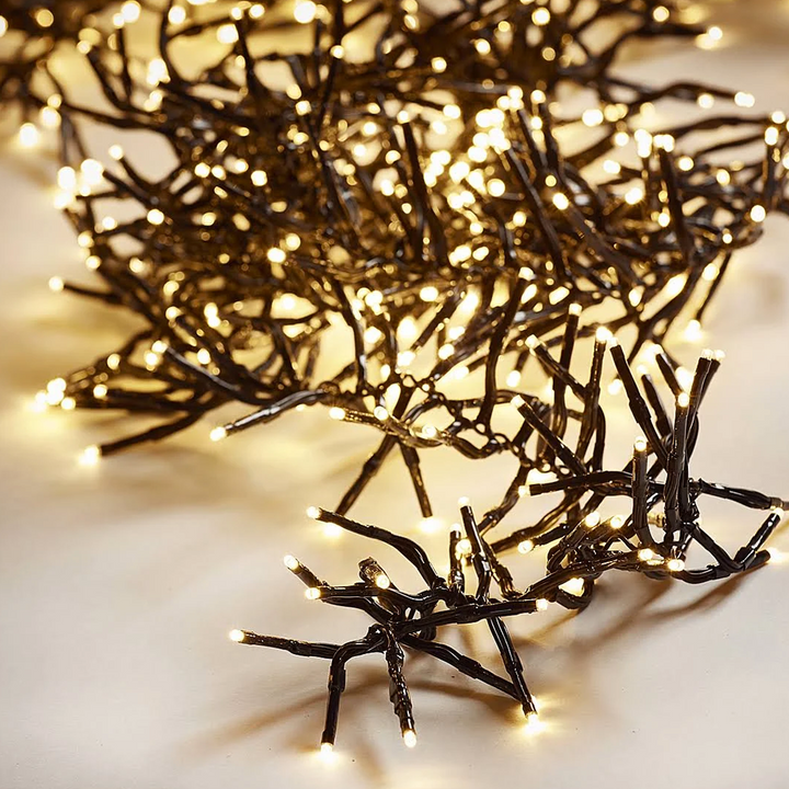 Conzept - Lichtslinger van 10 m met 1600 leds - Warm wit met afstandsbediening