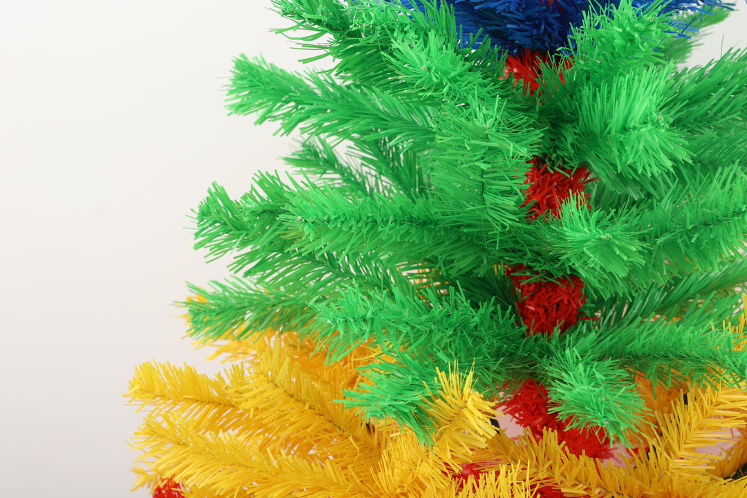 Conzept künstlicher Weihnachtsbaum 150 cm regenbogenfarben