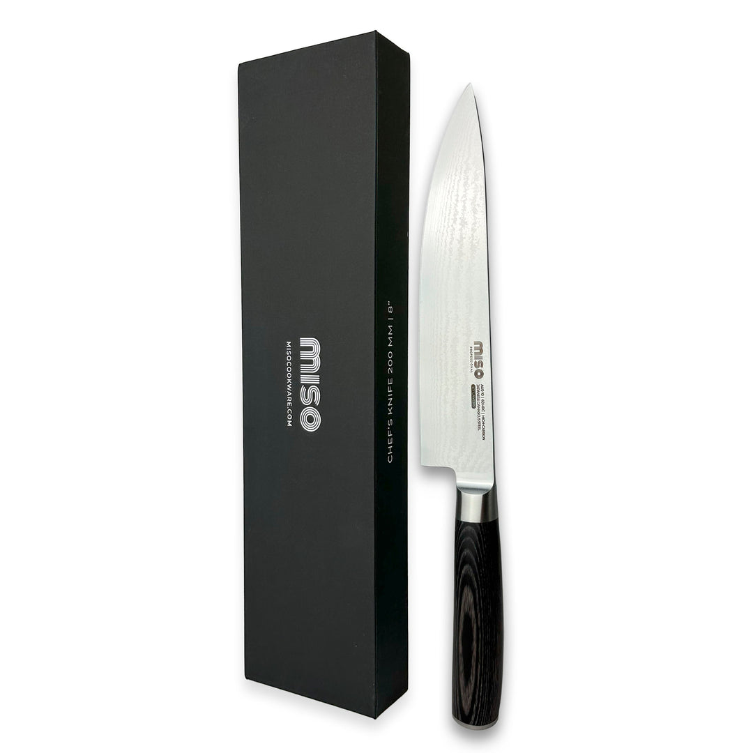 Miso Kochgeschirr – Damast-Profi-Kochmesser – 20 cm / 8 Zoll