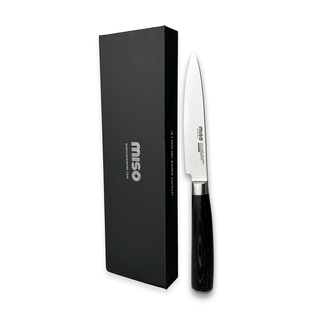 Miso Kochgeschirr – Damast Profi-Universalmesser – 13 cm / 5 Zoll