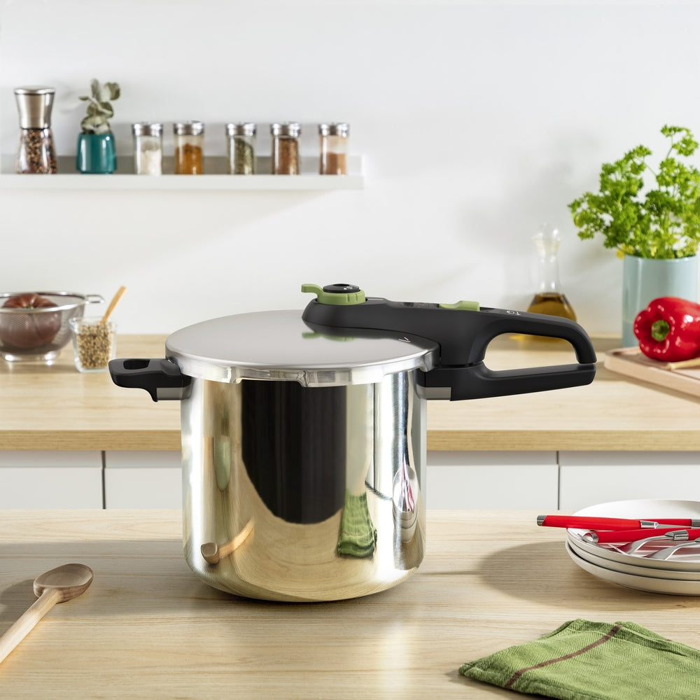 Tefal - Trykkoger Secure Trendy 8 L med dampindsats
