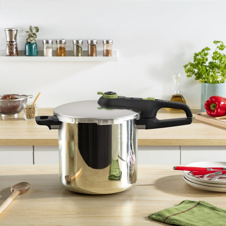Tefal - Trykkoger Secure Trendy 8 L med dampindsats
