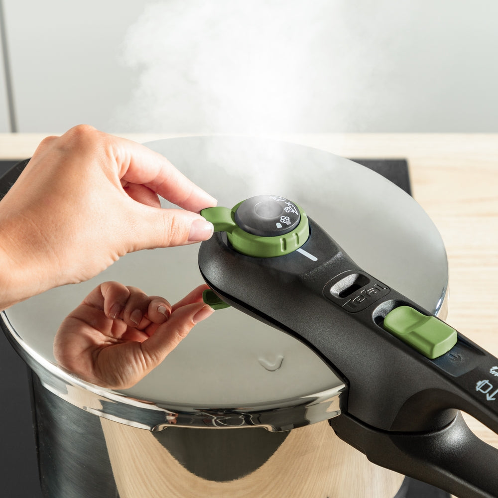 Tefal - Trykkoger Secure Trendy 8 L med dampindsats