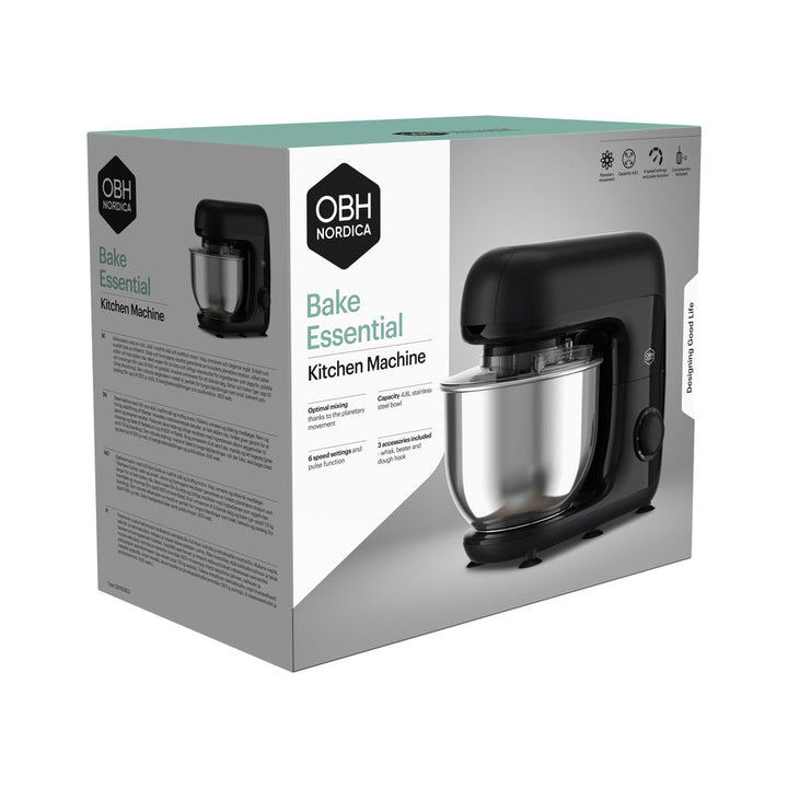 OBH Nordica - Bake Essential Küchenmaschine 4,8 l 800 W
