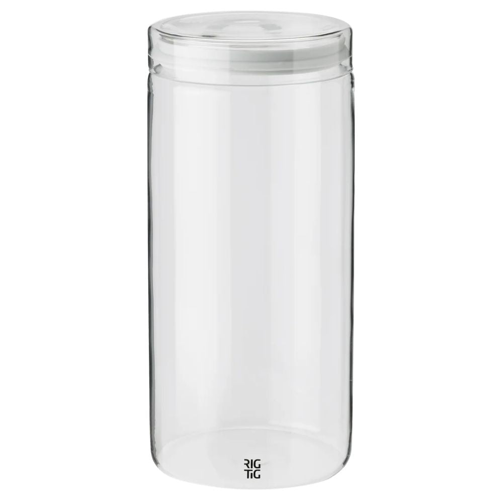 RIG-TIG - STORE-IT Vorratsglas 1,5 l. hellgrau