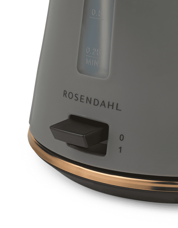 Rosendahl - Grand Cru Wasserkocher 1,4 l, aschgrau/patinierter Stahl