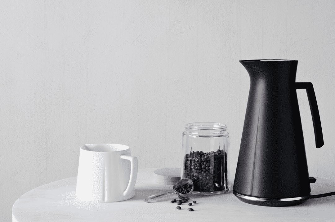 Rosendahl - Grand Cru Wasserkocher 1,4 l schwarz/stahl