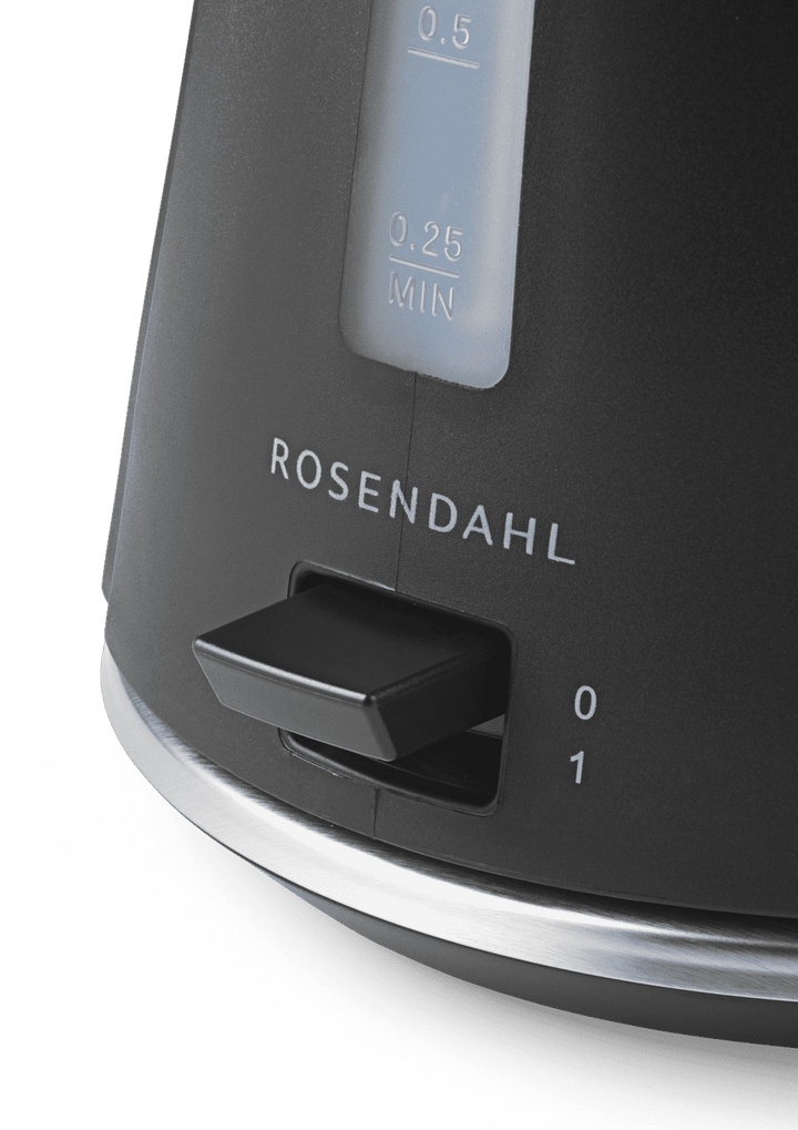 Rosendahl - Grand Cru Wasserkocher 1,4 l schwarz/stahl