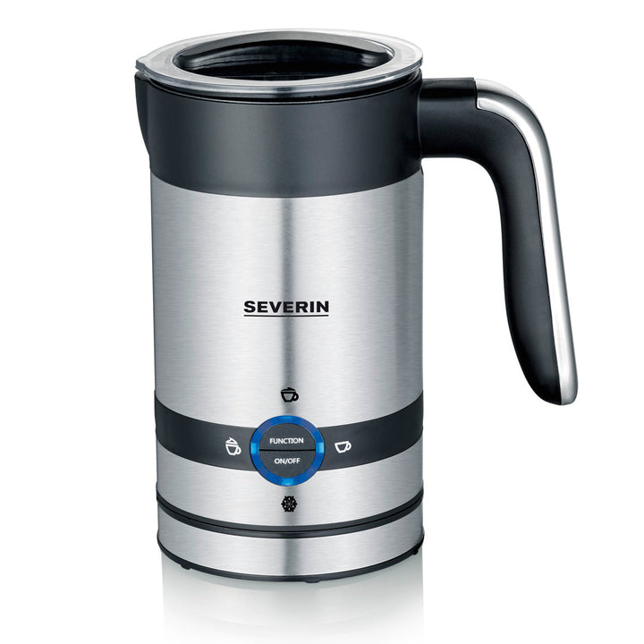 Severin - Milchaufschäumer 450 W Stahl/Schwarz