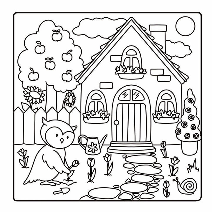 Gemütliches Malbuch – Amelia Green: Cozy Cuties