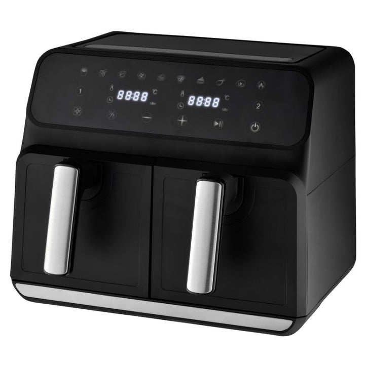 Deski - Heißluftfritteuse - Zwei Temperaturzonen - 2x4 l 1700 W