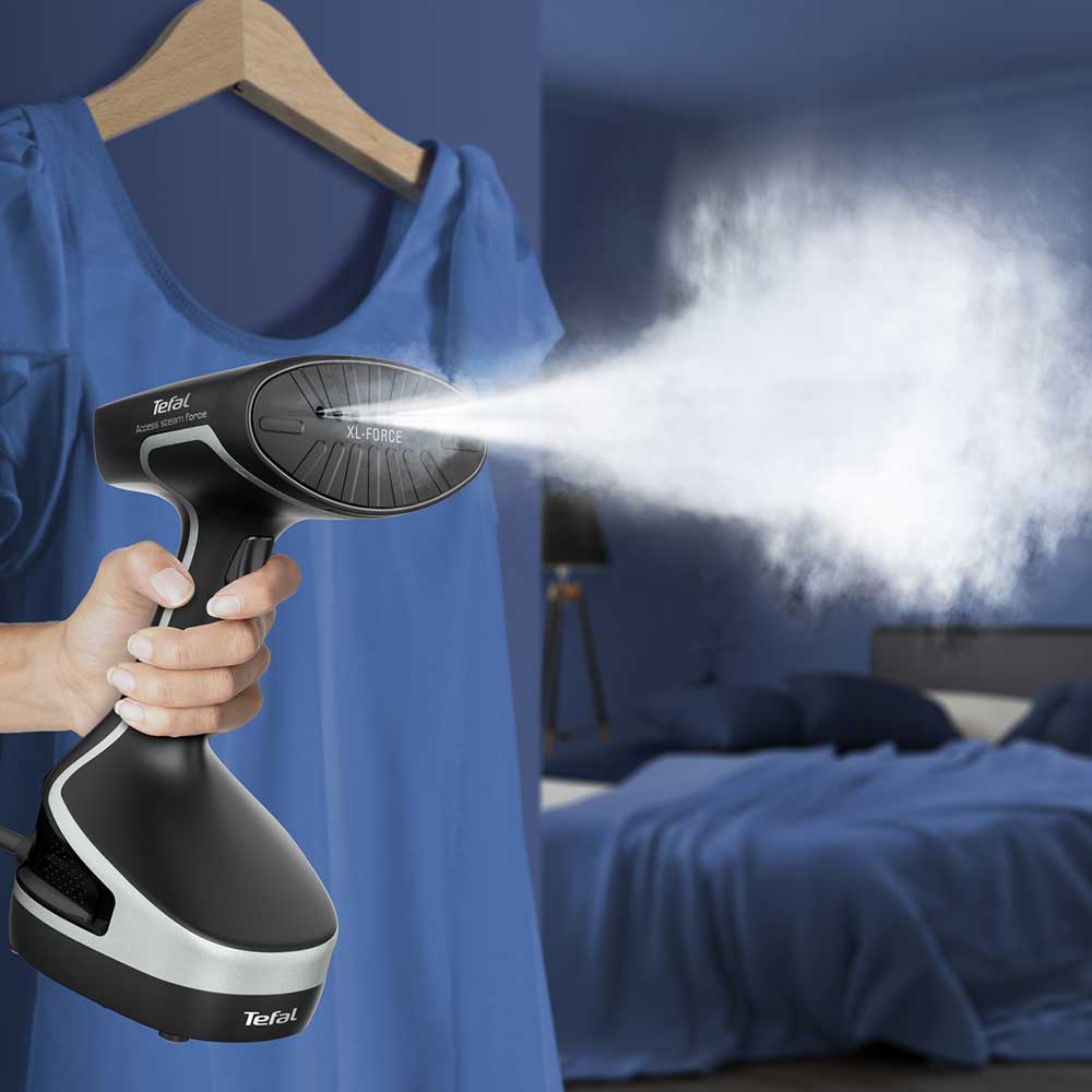 Tefal Access Steam Force Dampfglätter mit Flusenpad
