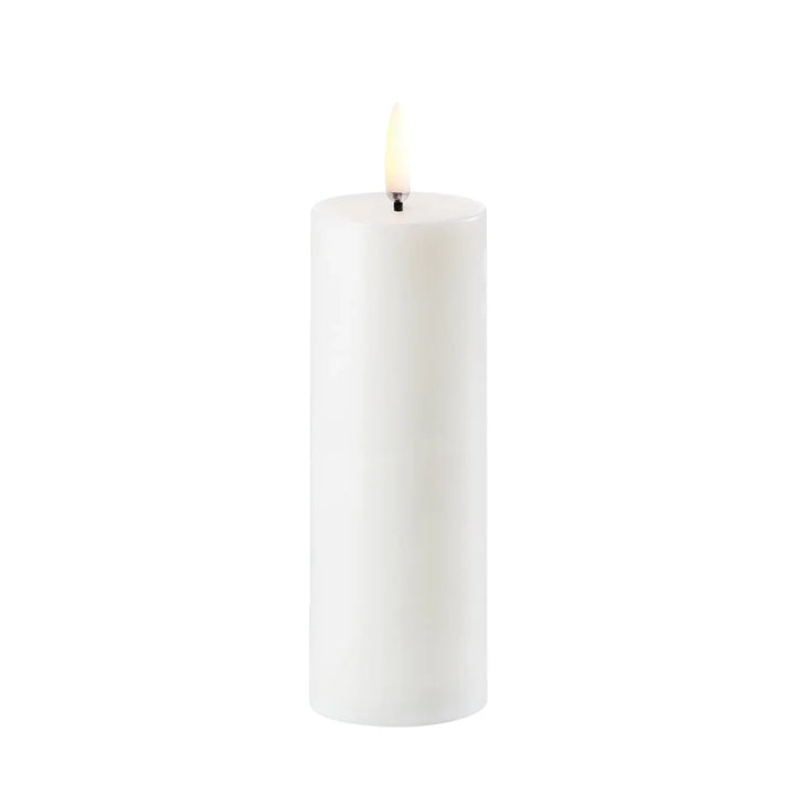 Uyuni – LED-Blockleuchte – Nordisch Weiß – 5 x 14,5 cm